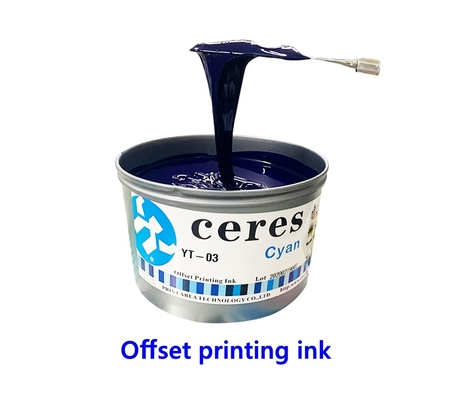 L'inchiostro di secchezza veloce CMYK di stampa offset di alta lucentezza Ceres gli inchiostri da stampa basati solvente