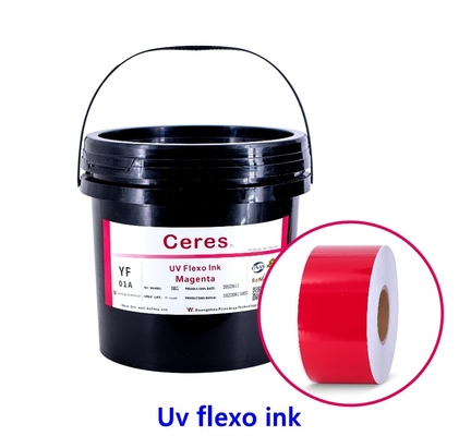 Inchiostro UV CMYK di Flexo e colori di Panton per stampa dell'etichetta