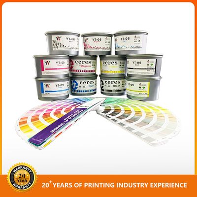 Lucentezza di carta Cmyk di colori dell'inchiostro luminoso di stampa offset l'alta inchiostra il magenta
