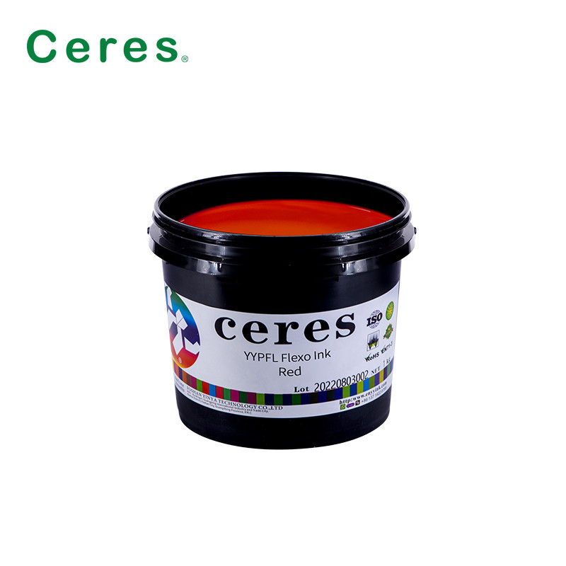Colore CMYK YYPFL Tinta flessibile per nastri tessili