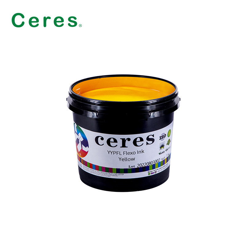 Colore CMYK YYPFL Tinta flessibile per nastri tessili