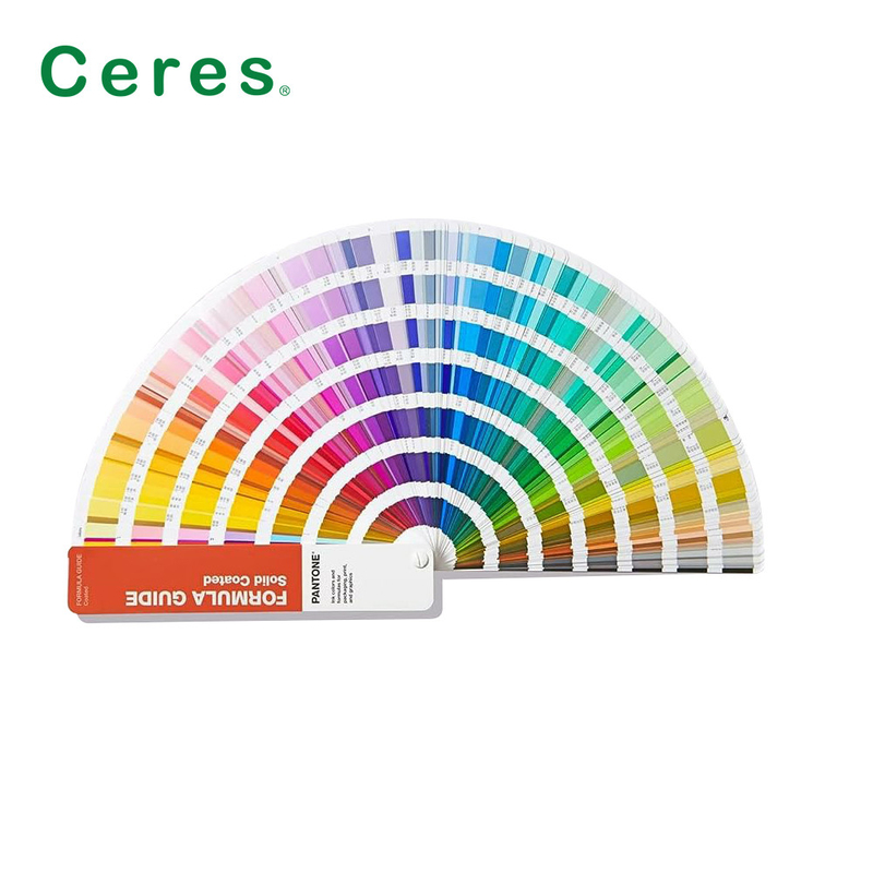 GP1601B Guida alla formula Pantone Rivestito Non Rivestito 2390 Colori 2 Pcs Set