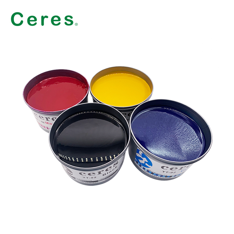 Ceres High Gloss YY02/YY03/YY09 Model Oil Base Offset Printing Ink con 2 anni di validità