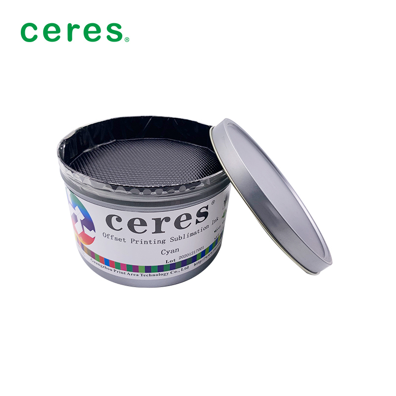 Inchiostro a sublimazione magenta per stampa offset con temperatura di trasferimento 180-220 gradi e grammatura carta 70-110 grammi per una piccola differenza di colore