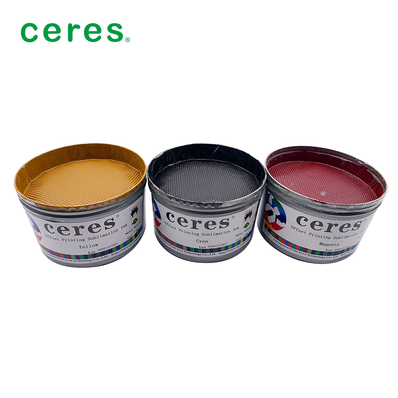 Inchiostro a sublimazione magenta per stampa offset con piccola differenza di colore, buona riproducibilità e idoneità per macchine a 4 colori