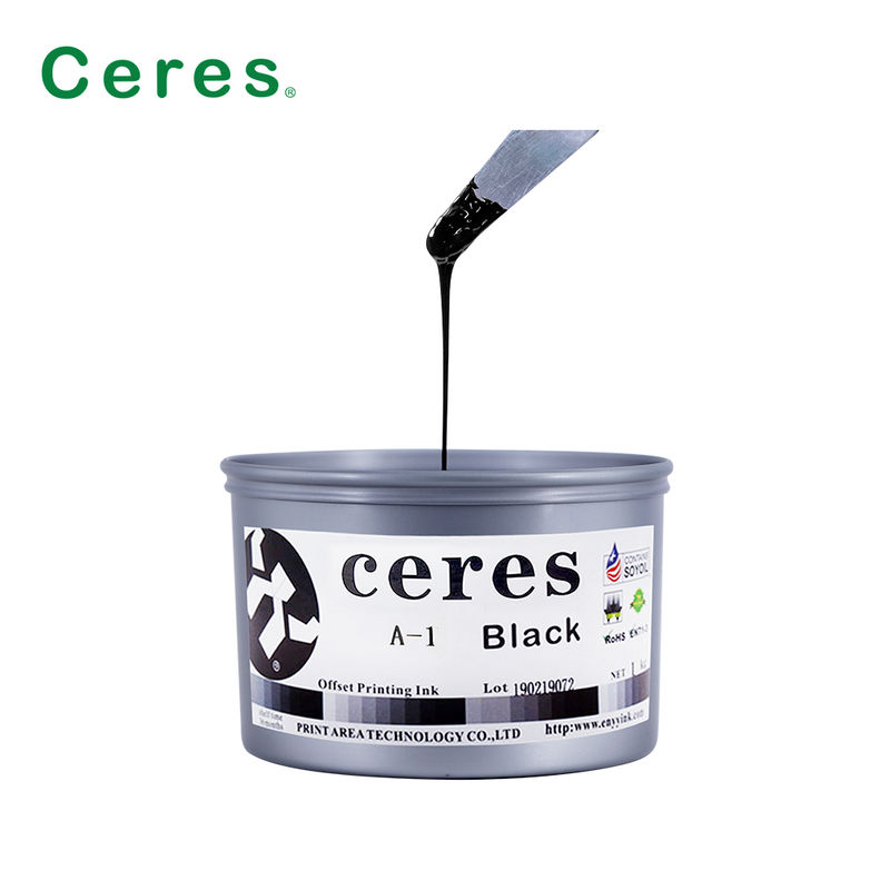 Inchiostro di stampa a soia a alta densità di colore con 24 mesi di garanzia per qualsiasi carta