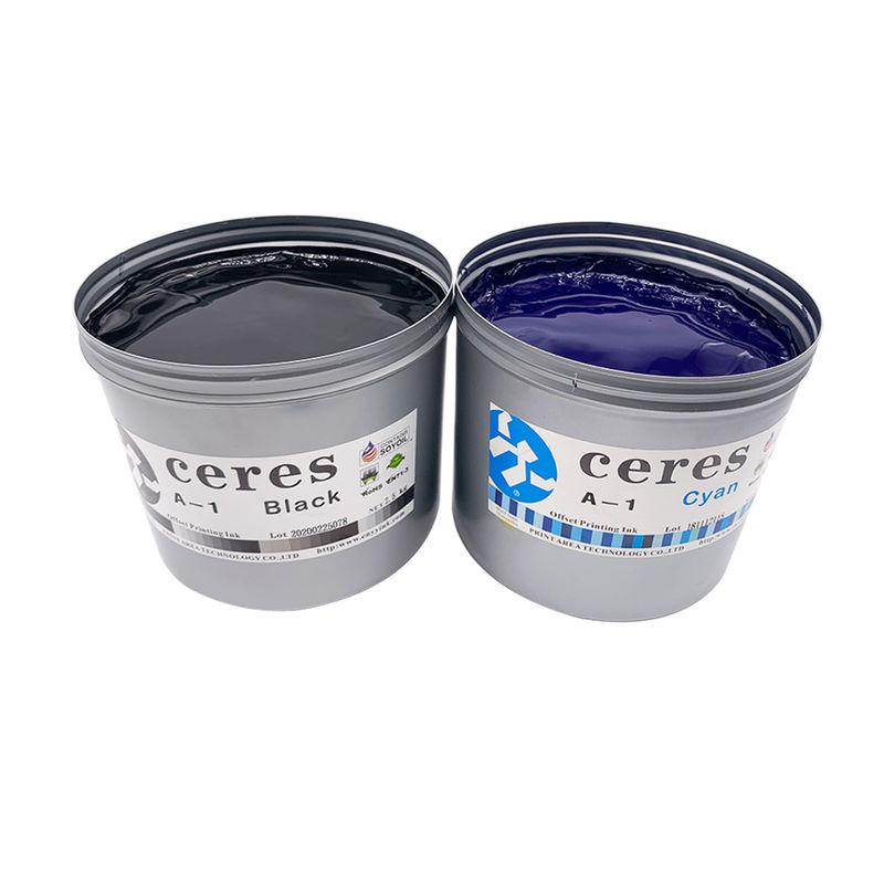 Inchiostro di stampa a soia a alta densità di colore con 24 mesi di garanzia per qualsiasi carta