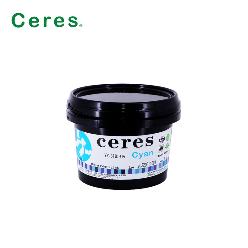 Tinta UV Offset economica ed efficiente con garanzia di 24 mesi per la stampa di fascia alta