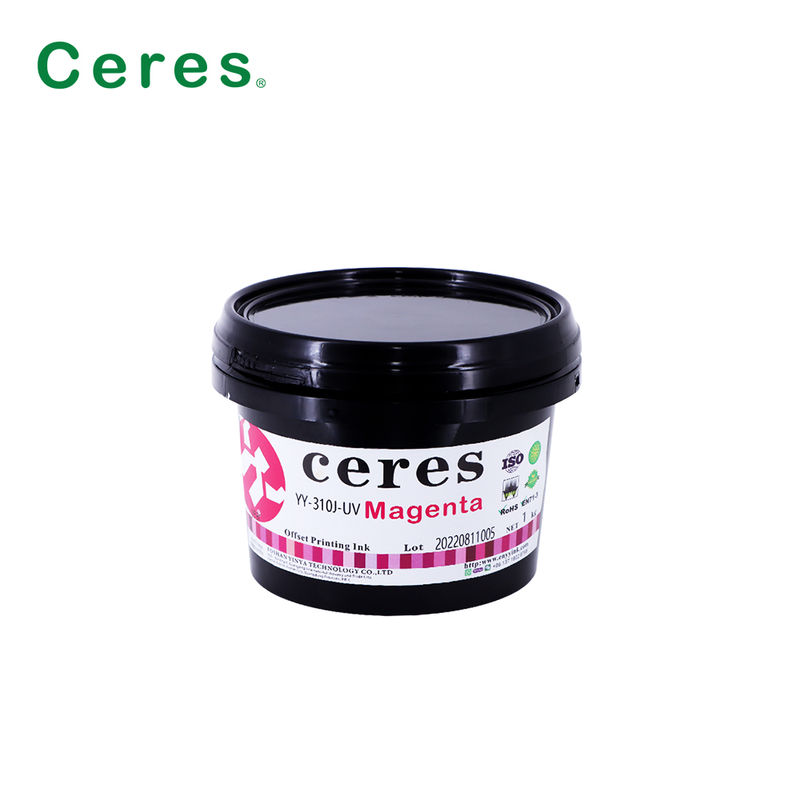 Tinta UV Offset economica ed efficiente con garanzia di 24 mesi per la stampa di fascia alta