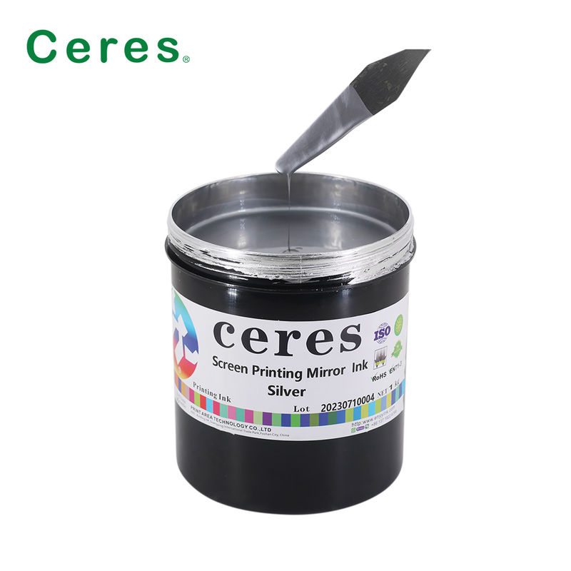 Inchiostro Argento Specchio Lucido per Stampa Offset con Validità di 2 Anni e Qualità A+