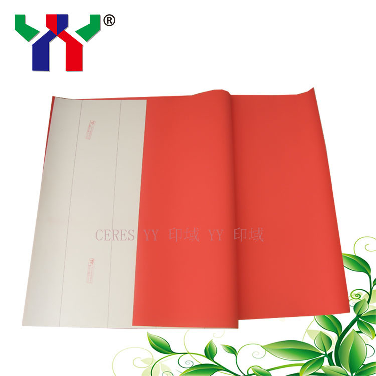 PS Tipi di piastre Offset Coperte Rossa Gomma UV Affinità della macchina di stampa