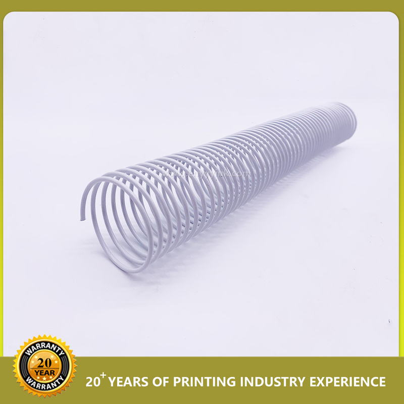 Calendario doppia bobina a spirale di legame 3: 1 1,4 mm Nylon Acciaio doppio filo libro