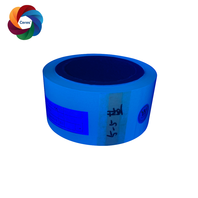 PET 27 Mic Hot Stamping Film UV Invisible Ink Blu Bopp Paper Lamination Film