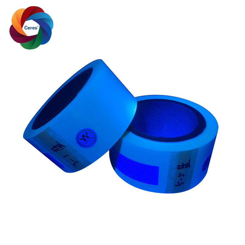 PET 27 Mic Hot Stamping Film UV Invisible Ink Blu Bopp Paper Lamination Film