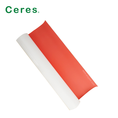 Spessore di gomma di stampa autoadesivo uv della coperta 1.95mm di colore rosso