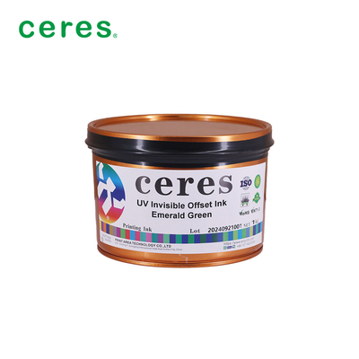 Inchiostro invisibile UV verde smeraldo 1 kg / scatola